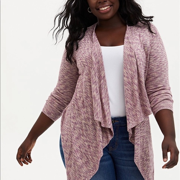 Torrid space-dye cardigan sweater -Size 3 - Picture 2 of 7